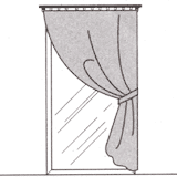 半開き